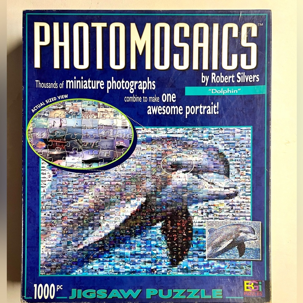 Dolphin Photomosaics 1000
Piece Jigsaw Puzzle